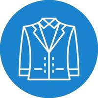 traje vector icono diseño