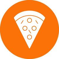 Pizza Slice Vector Icon Design