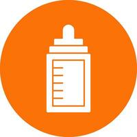 Baby Bottle Vector Icon Design