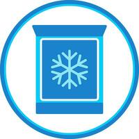 Frozen Goods Vector Icon Design