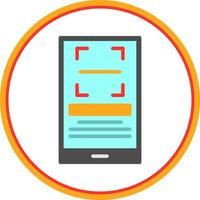 Qr Scan Vector Icon Design