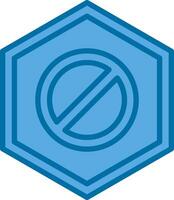 Wrong Way Vector Icon Design