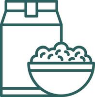 Cereal Vector Icon Design