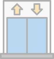 Elevator Vector Icon Design