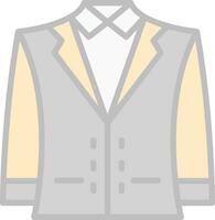 traje vector icono diseño