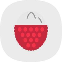 Lychee Vector Icon Design