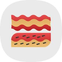 Bacon Vector Icon Design