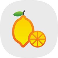 Lemon Vector Icon Design