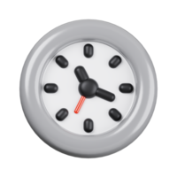 reloj aislado. general ui icono conjunto concepto. 3d hacer ilustración png