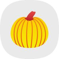 Pumpkin Vector Icon Design