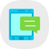 Chat  Vector Icon Design