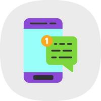 New Message  Vector Icon Design