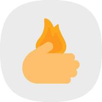 Burn  Vector Icon Design