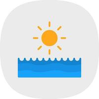 Beach  Vector Icon Design