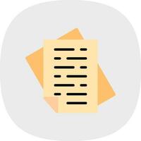 Paper  Vector Icon Design