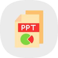 Ppt  Vector Icon Design