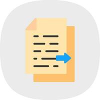 Document  Vector Icon Design