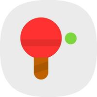 Table Tennis  Vector Icon Design