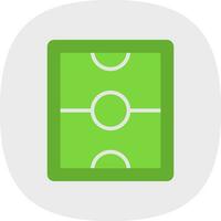 Soccer Field  Vector Icon Design