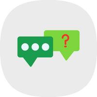 Conversation  Vector Icon Design