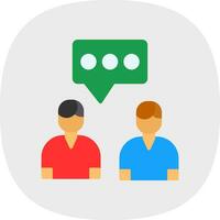 Group Chat  Vector Icon Design