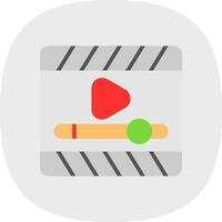 Video Player  Vector Icon Design
