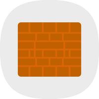 Brickwall  Vector Icon Design