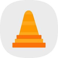 Traffic Cone  Vector Icon Design