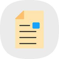 Document Vector Icon Design