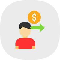 Debtor Vector Icon Design