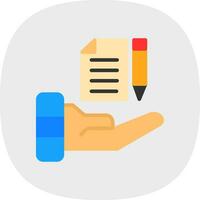 Contract Vector Icon Design