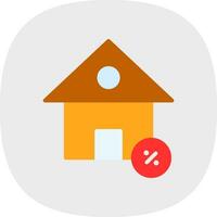 Mortgage Vector Icon Design