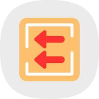 Fast Backward Vector Icon Design