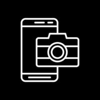 Mobile Camera  Vector Icon Design