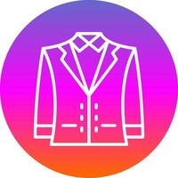 traje vector icono diseño