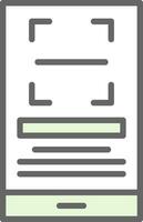 Qr Scan Vector Icon Design