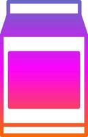 Milk Bottle Vector Icon Design