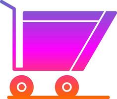 diseño de icono de vector de carrito de compras