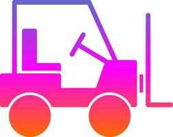 Forklift Vector Icon Design