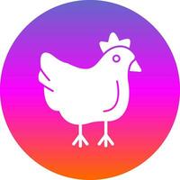 Chicken Vector Icon Design