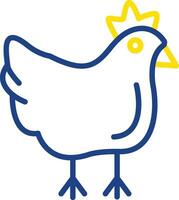 Chicken Vector Icon Design