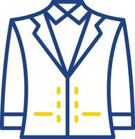 traje vector icono diseño