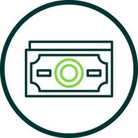 dolares vector icono diseño