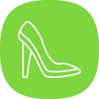 High Heels Vector Icon Design