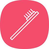 diseño de icono de vector de cepillo de dientes
