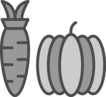 Vegetables Vector Icon Design