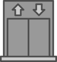 Elevator Vector Icon Design