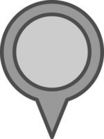 Location Pin Vector Icon Design