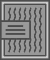 Minced Meat Vector Icon Design