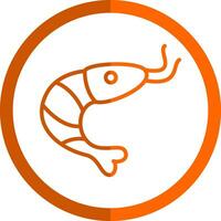 Prawn Vector Icon Design